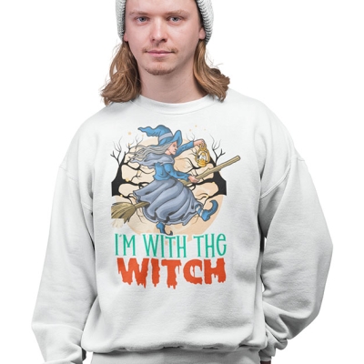 BLUZA I'm With The Witch